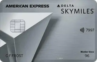 Delta SkyMiles<sup>®</sup> Platinum American Express Card Logo