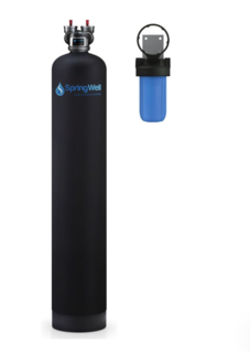 SpringWell CF+ Whole House Water Filter System Logo
