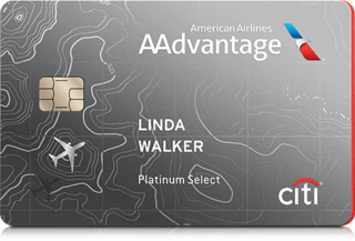 The Citi®/AAdvantage® Platinum Select® World Elite Mastercard® Logo