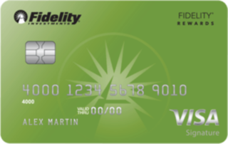 Fidelity<sup>®</sup> Rewards Visa Signature<sup>®</sup> Card Logo